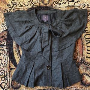 XXI Forever 21 Dark gray capelet top